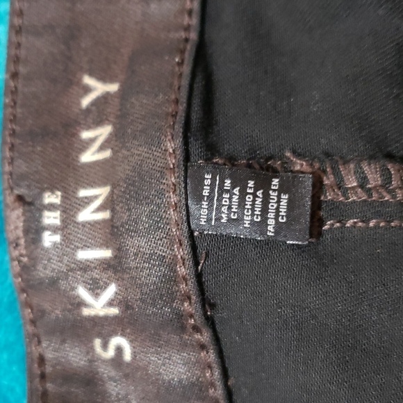 White House Black Market 59% Modal Chocolate Button-fly Slacks - #59-T💛 - Picture 7 of 9